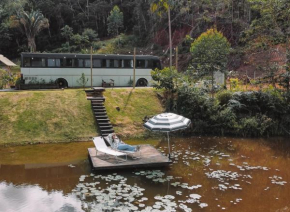 Hosperdagem no Ônibus Off White em Santa Teresa no Circuito Caravaggio
